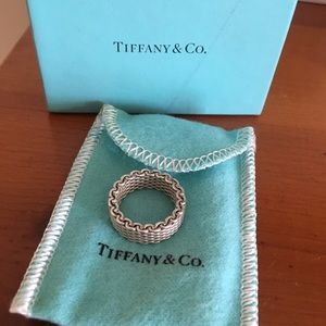 Tiffany Somerset Mesh ring